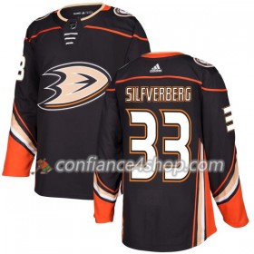 Adidas Maillot de Hockey Anaheim Ducks Jakob Silfverberg 33 2017-2018 Noir Authentic - Homme